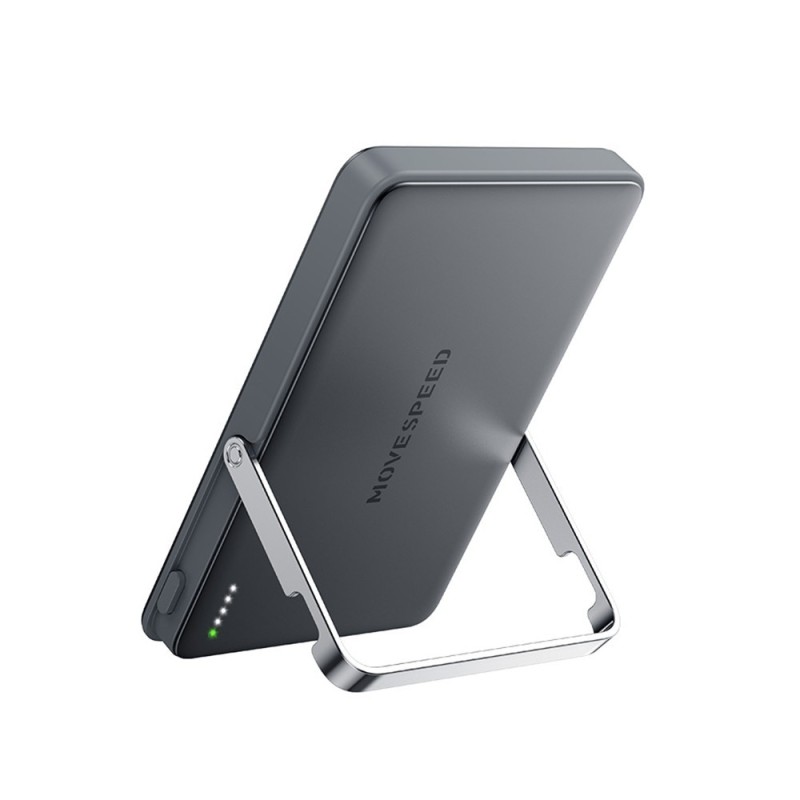 Premium YSPBS05Pro Wireless Power Bank 5000mAh Foldable Stand - Gold