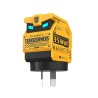 Transformers 35W PD Fast Charger TF-K21 GaN USB A + Type C Dual Port - Yellow
