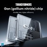 Transformers 35W PD Fast Charger TF-K21 GaN USB A + Type C Dual Port - Silver