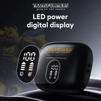 Transformers TF-T50 TWS Earphone Bluetooth - Black | Australia