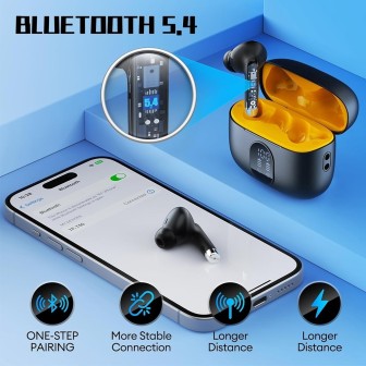 Transformers TF-T50 TWS Earphone Bluetooth - Black | Australia