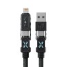Transformers TF-A12 Deformed 4 in1 Charging Cable 240W