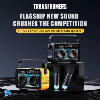 Transformers TF-Y22 Multifunctional Portable Speaker Equipped With Dual