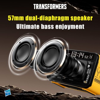 Transformers TF-Y22 Multifunctional Portable Speaker Equipped With Dual