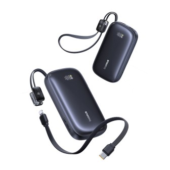 Premium EnerFill FC21 Qpow 3 Ultra Digital Display Power Bank With - Titanium