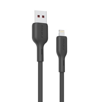 Premium PowerWire II Series Liquid Silicone Charging Data Cable USB-A to - Black