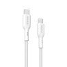 Premium PowerWire II Series Liquid Silicone Charging Data Cable USB-C to - Black