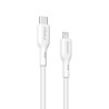 Premium PowerWire II Series Liquid Silicone Charging Data Cable USB-C to - Black