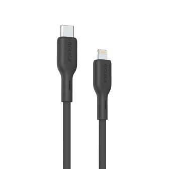 Premium PowerWire II Series Liquid Silicone Charging Data Cable USB-C to - Black