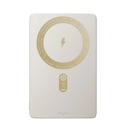Premium S05 Wireless Power Bank 5000mAh YSPBS053C (CCC Certified) - Titanium