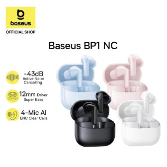 Premium Bass BP1 NC In-Ear True Wireless Earbuds - Black | Australia