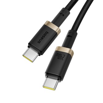 Premium Dura Fast Charging Data Cable USB-C to USB-C 240W 1M - Gold