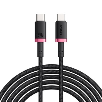 Premium Dura Fast Charging Data Cable USB-C to USB-C 240W 1M - Black /