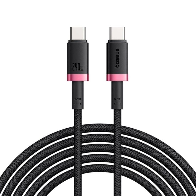 Premium Dura Fast Charging Data Cable USB-C to USB-C 240W 1M - Black /