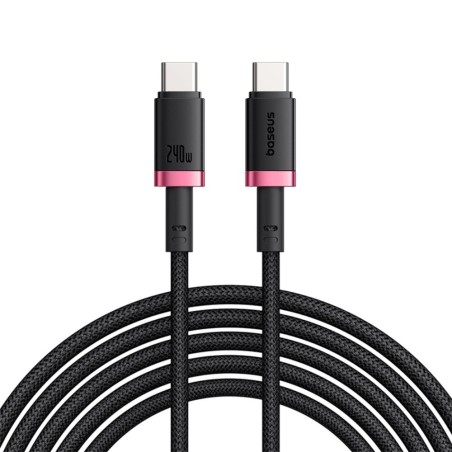 Premium Dura Fast Charging Data Cable USB-C to USB-C 240W 1M - Black /