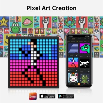 Divoom Timebox-Evo Pixel Art Speaker 16x16 DIY LED Display Alarm