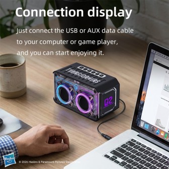 Transformers TF-Y02 MAX Bluetooth Speaker - Black | Australia