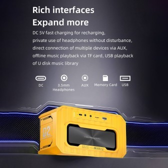 Transformers TF-Y02 MAX Bluetooth Speaker - Black | Australia