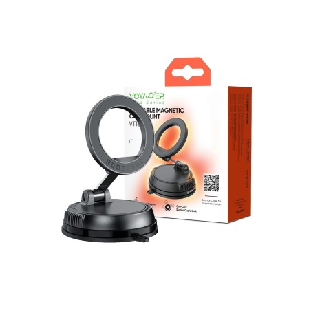 Magnetic Car Phone Holder MagSafe Compatible Foldable