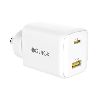 Premium NANO ENERGY 2 45W PD3.0 USB-C and USB-A Ports Charging Adapter