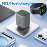 Premium NANO ENERGY 2 45W PD3.0 USB-C and USB-A Ports Charging Adapter