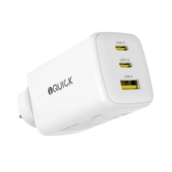 Premium NANO ENERGY 2 65W PD3.0 Dual USB-C and USB-A Ports Charging