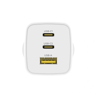 Premium NANO ENERGY 2 65W PD3.0 Dual USB-C and USB-A Ports Charging