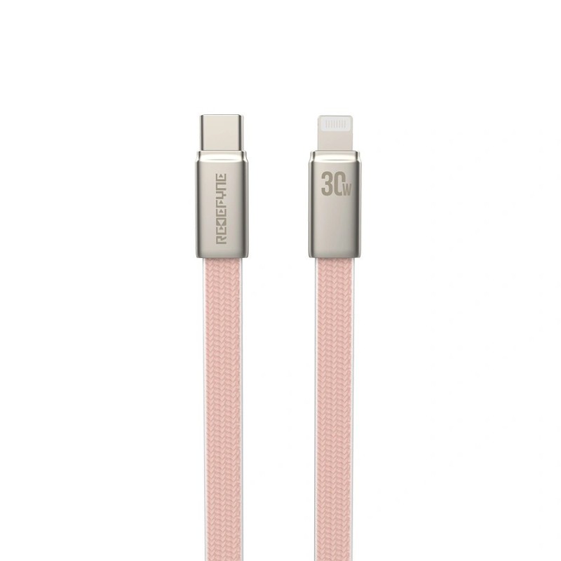 REDEFYNE USB-C to Lightning Braided Core Silicone Fast Charging Cable - Orange