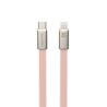 REDEFYNE USB-C to Lightning Braided Core Silicone Fast Charging Cable - Orange