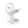 REDEFYNE Qi2.2 25W 3-in-1 Foldable Magnetic Wireless Charger - White
