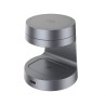 REDEFYNE Qi2.2 25W 3-in-1 Foldable Magnetic Wireless Charger - Gun Metal