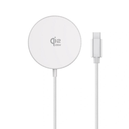 REDEFYNE Qi2.2 25W Magnetic Wireless Charging Pad - Silver | Australia