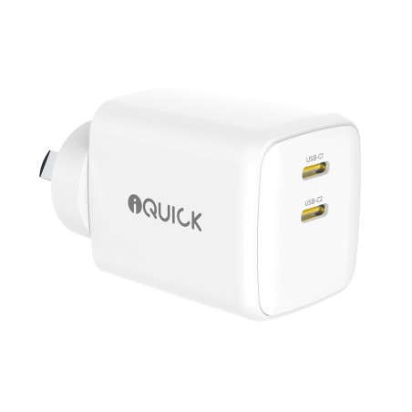 Premium NANO ENERGY 2 45W PD3.0 Dual USB-C Ports Charging Adapter