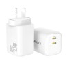 Premium NANO ENERGY 2 45W PD3.0 Dual USB-C Ports Charging Adapter