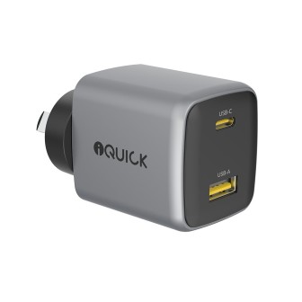 Premium NANO ENERGY 2 30W PD3.0 USB-C and USB-A Ports Charging Adapter
