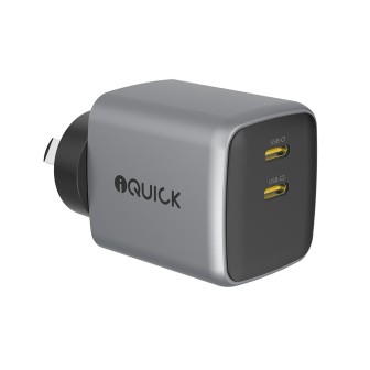 Premium NANO ENERGY 2 30W PD3.0 Dual USB-C Ports Charging Adapter