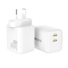Premium NANO ENERGY 2 30W PD3.0 Dual USB-C Ports Charging Adapter