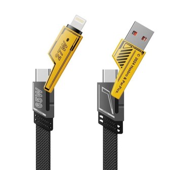 Transformers TF-A15 Deformed 4-in-1 Charging Cable 65W Super Fast