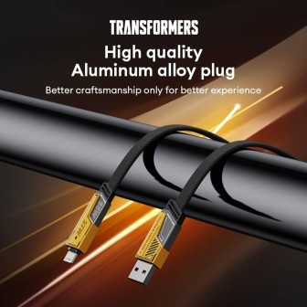 Transformers TF-A15 Deformed 4-in-1 Charging Cable 65W Super Fast