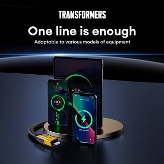 Transformers TF-A15 Deformed 4-in-1 Charging Cable 65W Super Fast