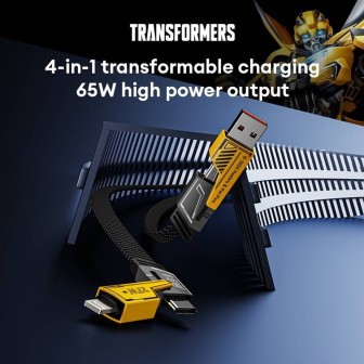 Transformers TF-A15 Deformed 4-in-1 Charging Cable 65W Super Fast