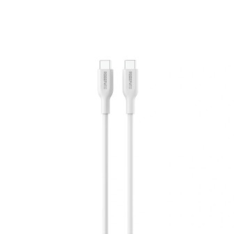 REDEFYNE PVC USB-C to USB-C Fast Charging Cable 2M - White | Australia