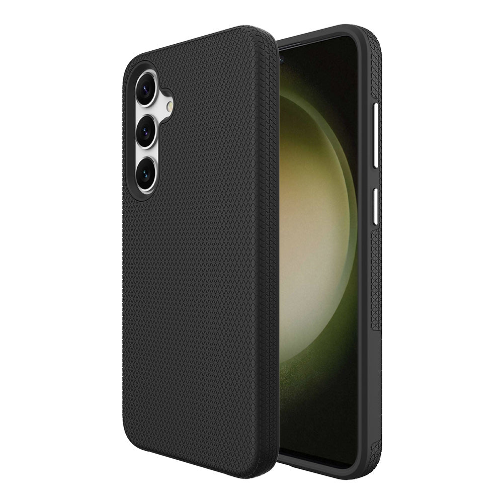 Samsung Galaxy S23 FE Heavy-Duty Armor Case Cover - Black