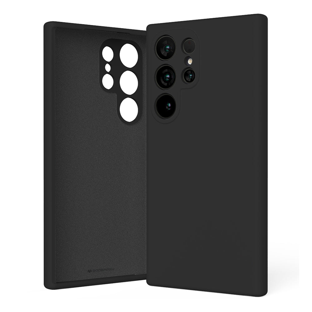 samsung-galaxy-s24-ultra-premium-silicone-case-cover-black-166492 Black