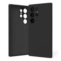 Thumbnail for samsung-galaxy-s24-ultra-premium-silicone-case-cover-black-166492 Black