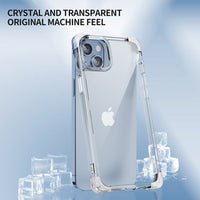 Thumbnail for Anti-Shock Space Protective Clear Case Cover for iPhone 14 Plus-Clear - Black