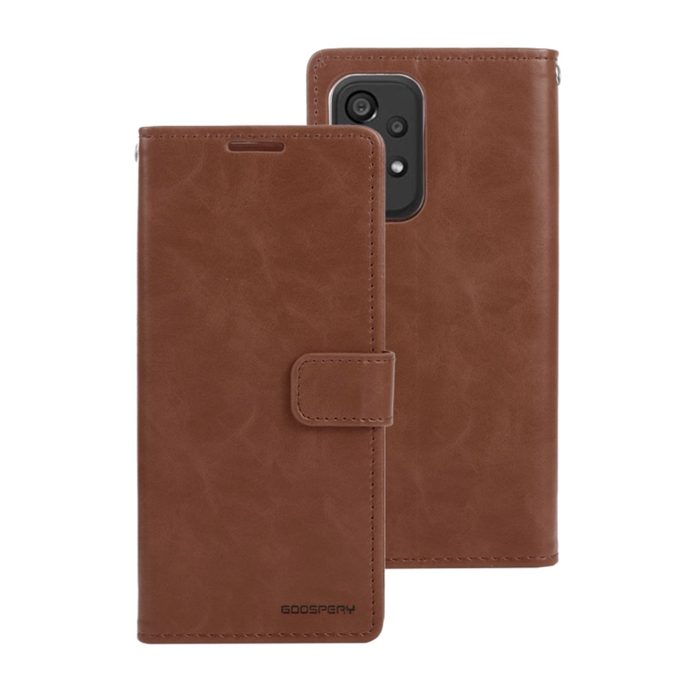 Samsung Galaxy A33 Leather Wallet Flip Case Cover - Black