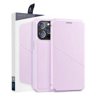 Thumbnail for SKIN-X Series Magnetic Flip Case Cover for iPhone 13 Pro - Black