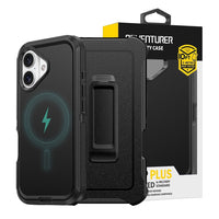 Thumbnail for iPhone 16 Plus Heavy-Duty Armor MagSafe Case Cover