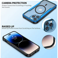 Thumbnail for iphone-15-plus-heavy-duty-armor-magsafe-case-cover-black-24050 Black